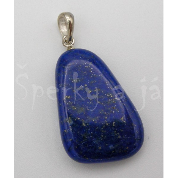 Přívěšek lapis lazuli  na lanku Náhrdelníky, řetízky
