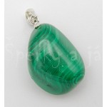 Přívěšek malachit na lanku Náhrdelníky, řetízky