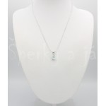 Stříbrná souprava náušnice přívěsek topaz a zirkony ovál Soupravy šperků Stříbrná souprava náušnice přívěsek topaz a zirkony ovál Soupravy šperků