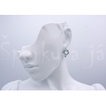 Stříbrná souprava náušnice přívěsek topaz kapka Soupravy šperků Stříbrná souprava náušnice přívěsek topaz kapka Soupravy šperků