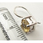 Stříbrné náušnice citrín kulaté | SPERKYAJA.CZ