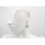 Stříbrné náušnice topaz ovál Náušnice Stříbrné náušnice topaz ovál Náušnice