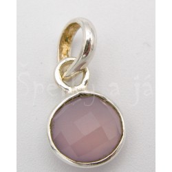 Stříbrný přívěšek růženín kulatý Přívěšky