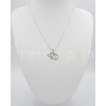 Stříbrný přívěšek slon zirkony  Přívěšky