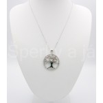 Stříbrný přívěšek sstrom zirkony  | SPERKYAJA.CZ