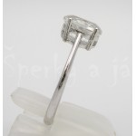 Stříbrný prsten bílý topaz ovál Prsteny Stříbrný prsten bílý topaz ovál Prsteny