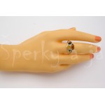 Stříbrný prsten jantar trikolor Prsteny Stříbrný prsten jantar trikolor Prsteny