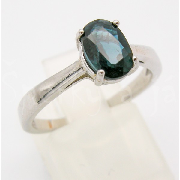 Stříbrný prsten London topaz ovál Prsteny Stříbrný prsten London topaz ovál Prsteny