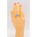 Stříbrný prsten opál ovál | SPERKYAJA.CZ