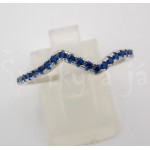 Stříbrný prsten zirkony  Prsteny