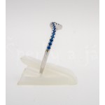 Stříbrný prsten zirkony  Prsteny