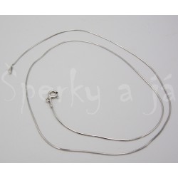 Stříbrný řetízek had 45 cm