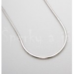 Stříbrný řetízek had 45 cm Náhrdelníky, řetízky