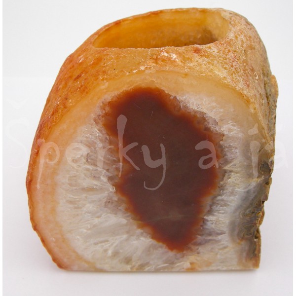 Postříbřený náramek opál a smaragd obdélník  Náramky