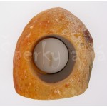 Postříbřený náramek opál a smaragd obdélník  Náramky